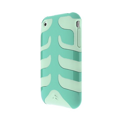 SwitchEasy SW-CAP-REB-M Rebel Case For iPhone 3G (Monstera)