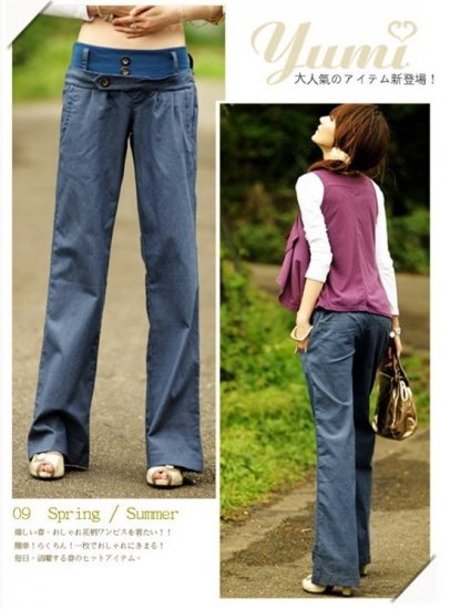 Cotton Hemp Pants