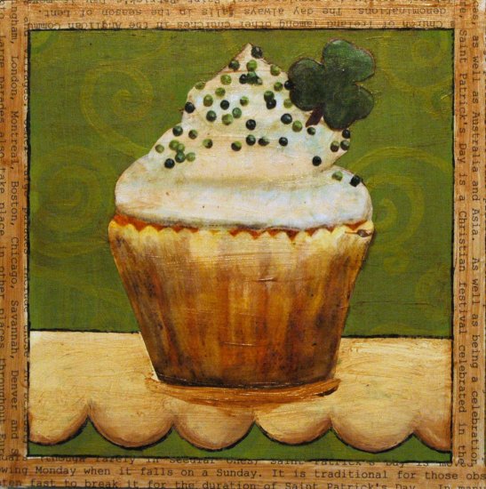 St. Pat's Cupcake