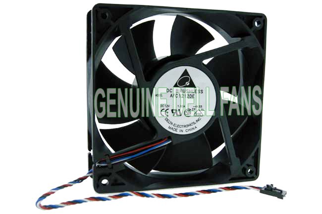 Genuine Dell Fan Precision Workstation 380 Case Cooling Fan 4K33 P8192 120x38mm 5-pin/4-wire