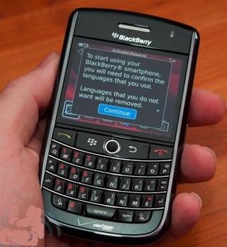 VERIZON BLACKBERRY TOUR 9630 INTERNATIONAL SMARTPHONE