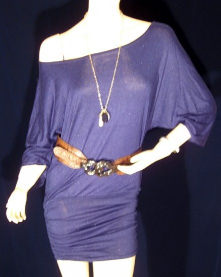 blue Jersey Dress