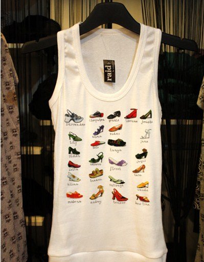 Embossed Prints Banded Waist Tank