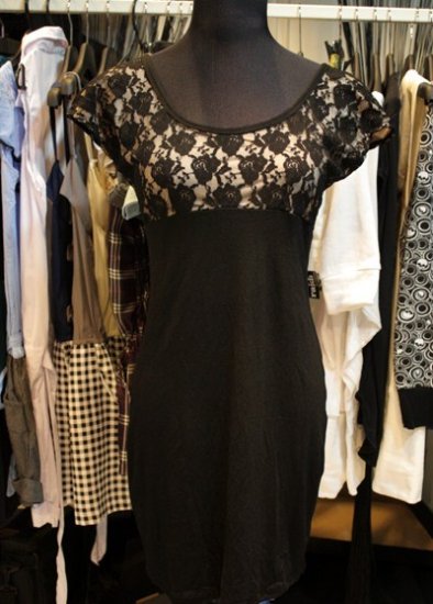 Rose Lace Fitted Dress