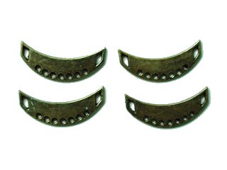 Bronze Cresents (per 4 pieces)