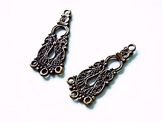 Bronze filigrees (per pair)