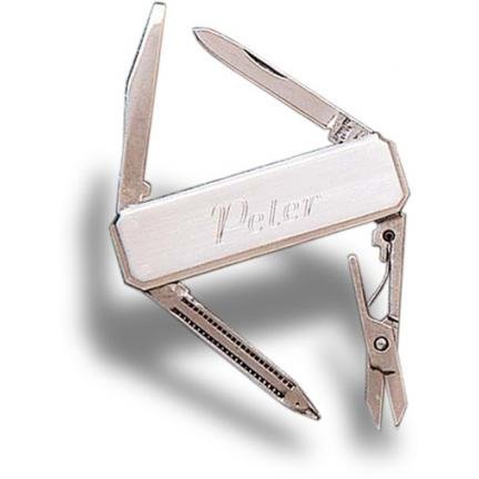 Stainless Steel 4-Tool Pocket Knife GC157