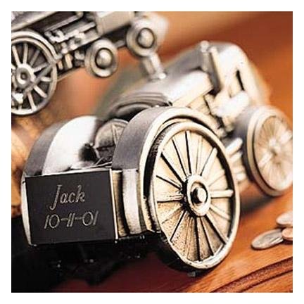 Pewter Tractor Bank GC167