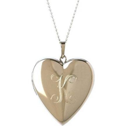 Silver Victorian Style Locket GC171