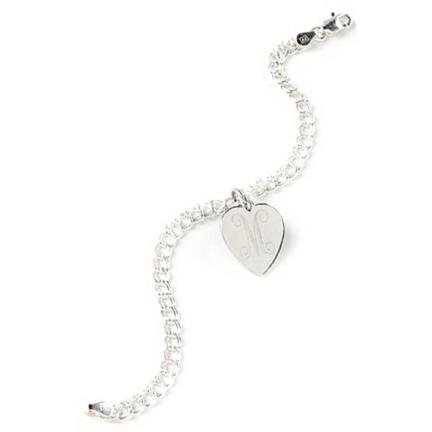 Sterling Silver Charm Bracelet GC217