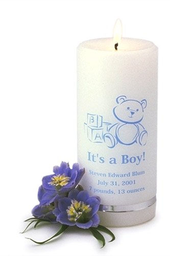 Personalized It's a Boy Candle GC320