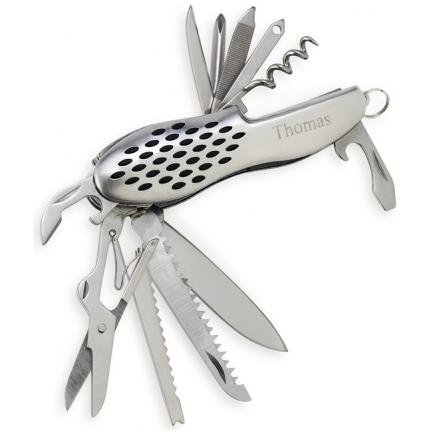 Rubber Grip 13-Function Army Knife GC276