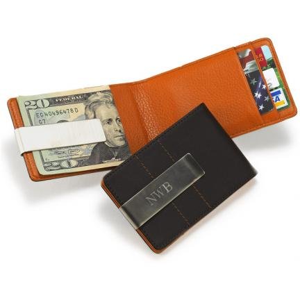 Metro Leather Wallet/Money Clip GC280