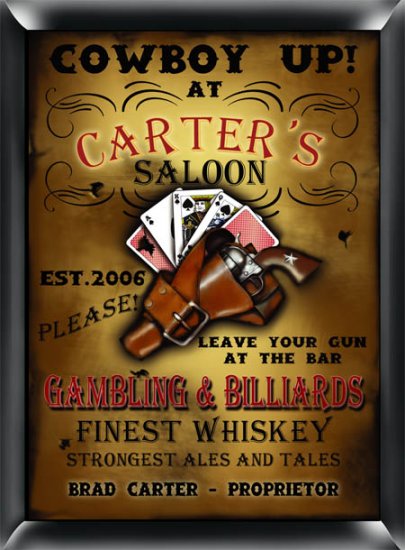 Saloon Sign