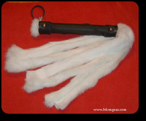 White Rabbit Hide Flogger