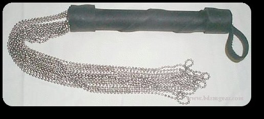 Leather and Chain Flogger