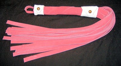 20 Lash 1/2 Inch Wide Pink Suede