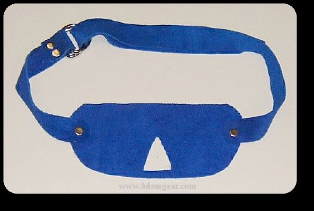 Blue Suede Blindfold