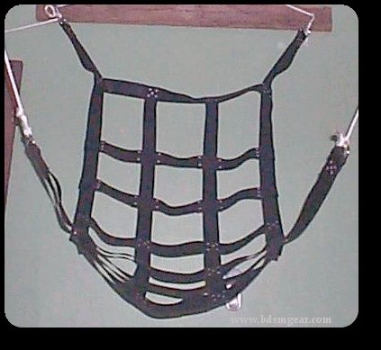 Adjustable Leather Bondage Sling