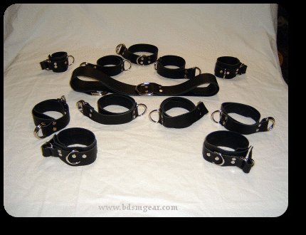 Belt Set to Go with Bondage Chair
