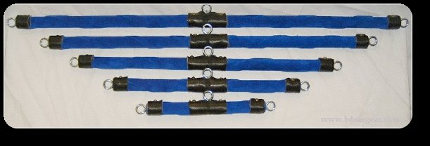 Deluxe Blue Spreader Bars (set of 5)