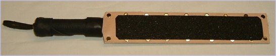 18" Tan Leather Gripper Paddle