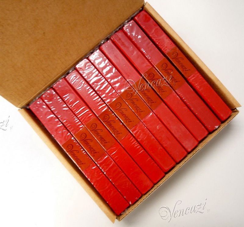 20pcs Boxed 45gm / stick Traditional Sealing Wax - Fresh Red (+FREE GIFT!!!)