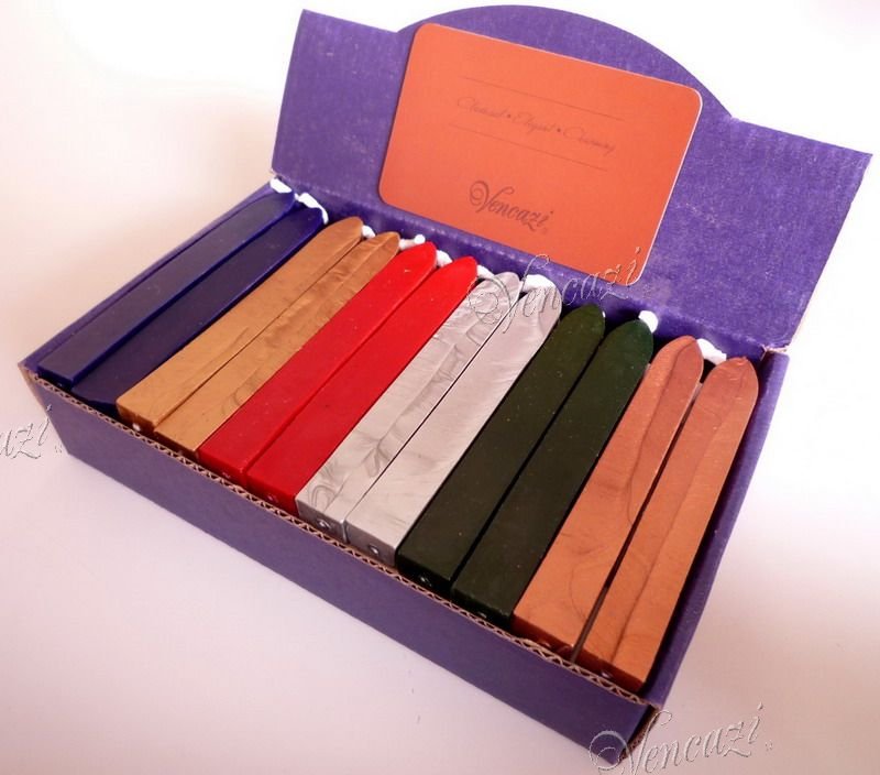 36pcs Boxed Elastic Wicked Sealing Wax - Pop Serial (+FREE GIFT!!!)