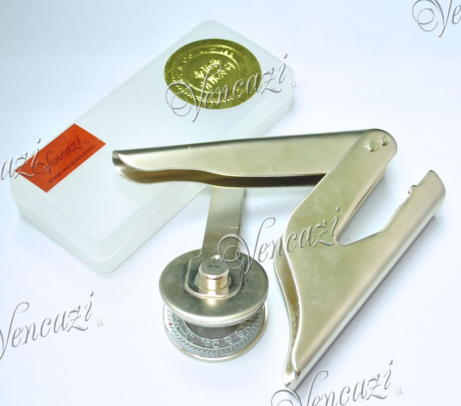Convenience Personalized Stainless Steel Embosser (plus FREE GIFT)