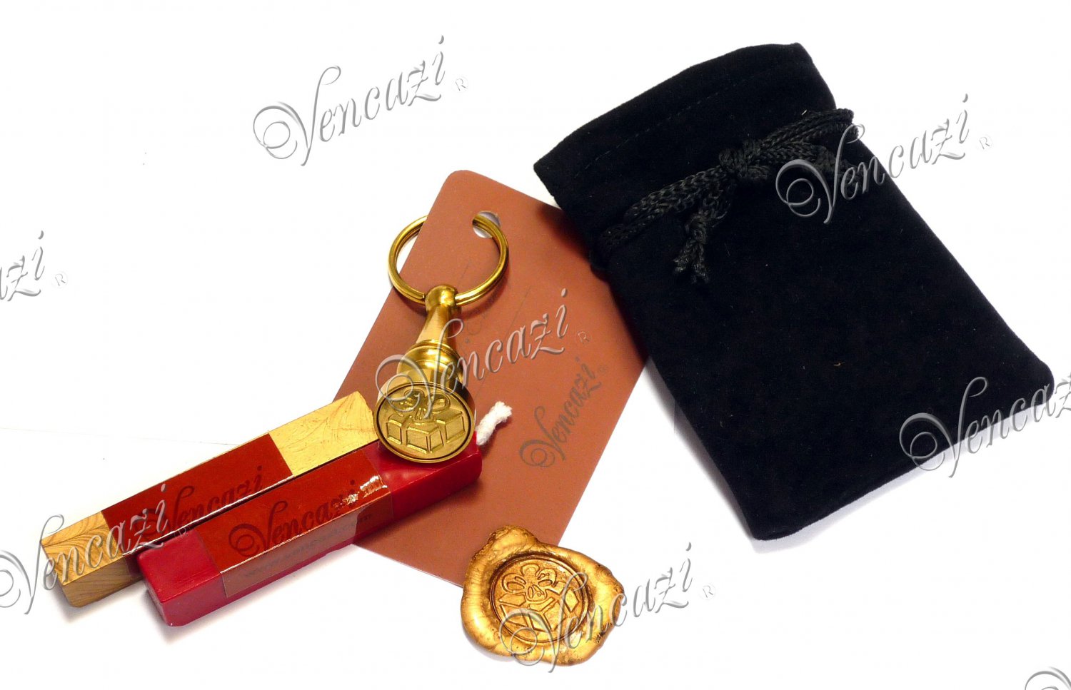 "GIFT" - Key Ring Style Seal Velveteen Bag Set (+FREE GIFT!!!)