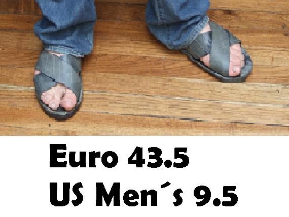 Bolivian Abarcas (Euro 43.5, US Men´s 9.5)