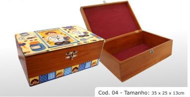 hardwood box cod 04. 13.78x9.84x5.12" (35x25x13cm)