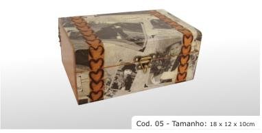 hardwood box cod 05 7.09x4.72x3.94" (18x12x10cm)