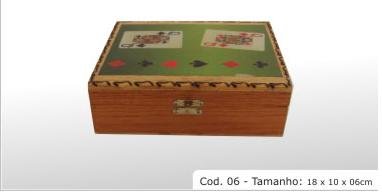 hardwood box cod 06 7.08x3.94x2.36 (18x10x06cm)