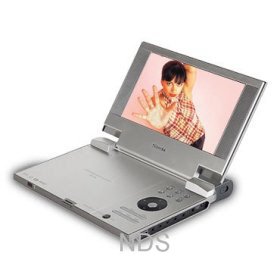 Toshiba SD-KP19 - Divx Portable 8" Inch DVD Player with 4-in-1 Memory Card Reader