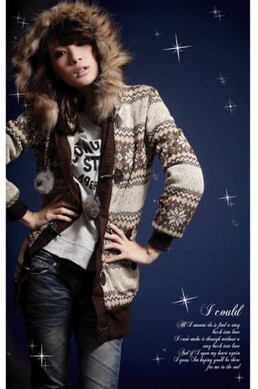XF0852 # wholesale korean style Jacket - brown