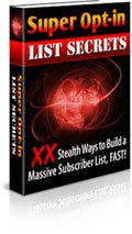 Super Opt-in List Secrets - ebook
