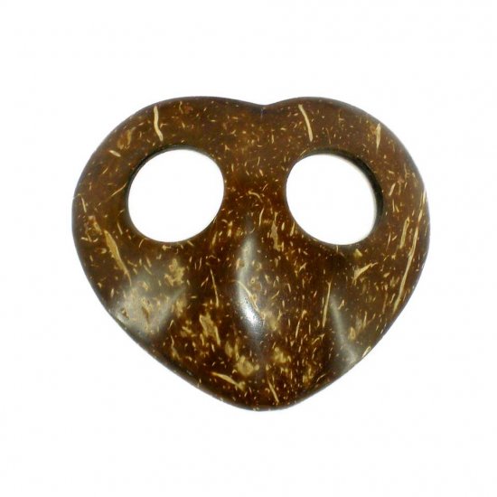 Hand Made Coconut Shell Buckle For Sarong Pareo Scarf (PB72)