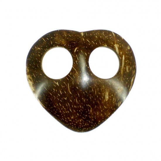 Hand Made Coconut Shell Buckle For Sarong Pareo Scarf (PB76)