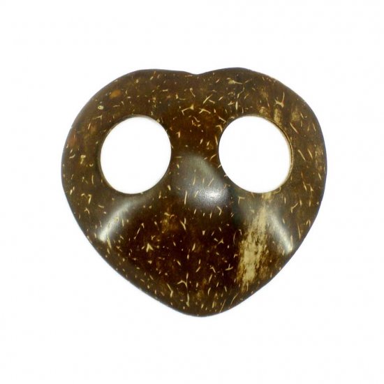 Hand Made Coconut Shell Buckle For Sarong Pareo Scarf (PB79)