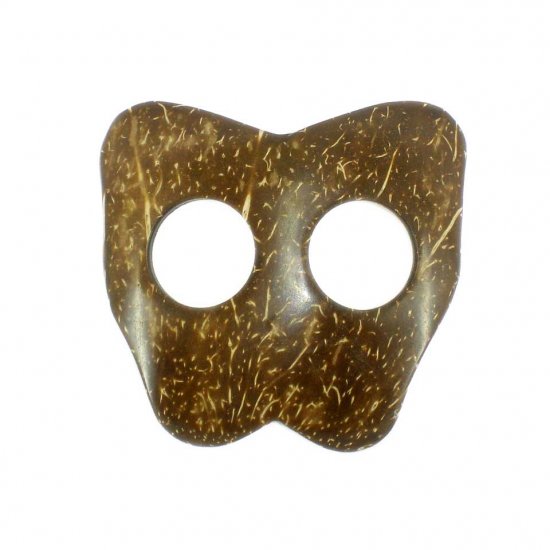 Hand Made Coconut Shell Buckle For Sarong Pareo Scarf (PB100)