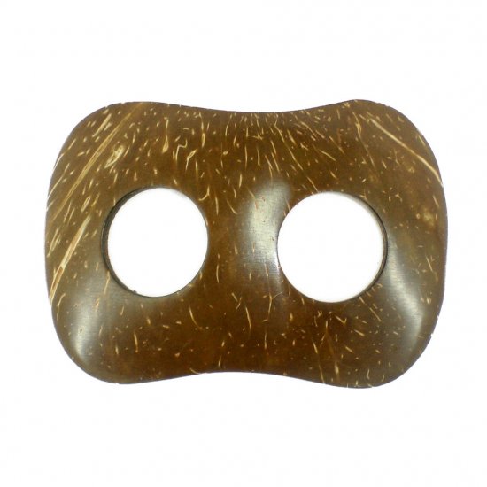 Hand Made Coconut Shell Buckle For Sarong Pareo Scarf (PB113)