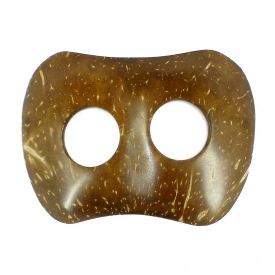 Hand Made Coconut Shell Buckle For Sarong Pareo Scarf (PB115)