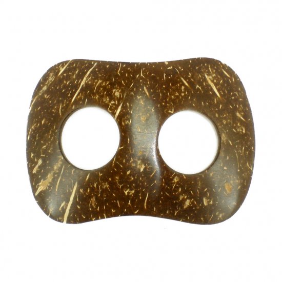 Hand Made Coconut Shell Buckle For Sarong Pareo Scarf (PB116)