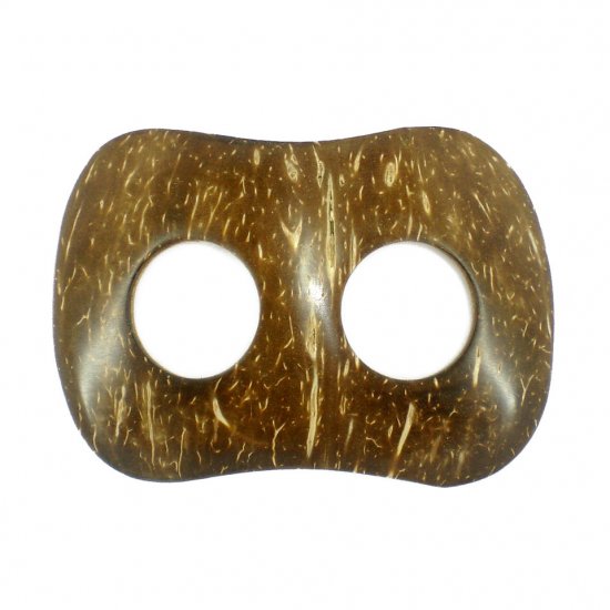 Hand Made Coconut Shell Buckle For Sarong Pareo Scarf (PB120)