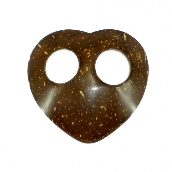 Hand Made Coconut Shell Buckle For Sarong Pareo Scarf (PB134)