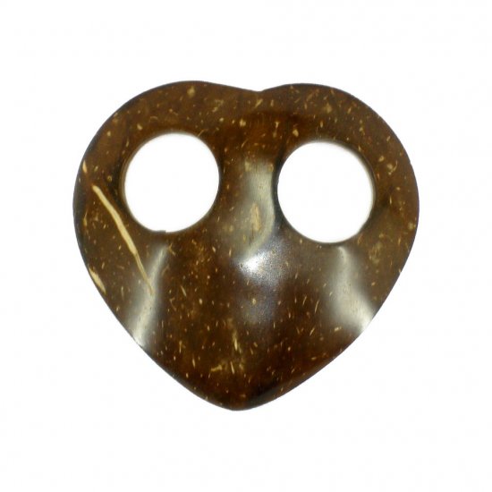 Hand Made Coconut Shell Buckle For Sarong Pareo Scarf (PB135)