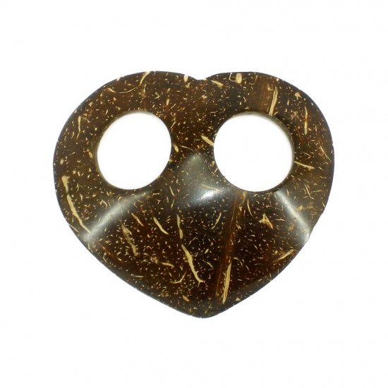 Hand Made Coconut Shell Buckle For Sarong Pareo Scarf (PB138)