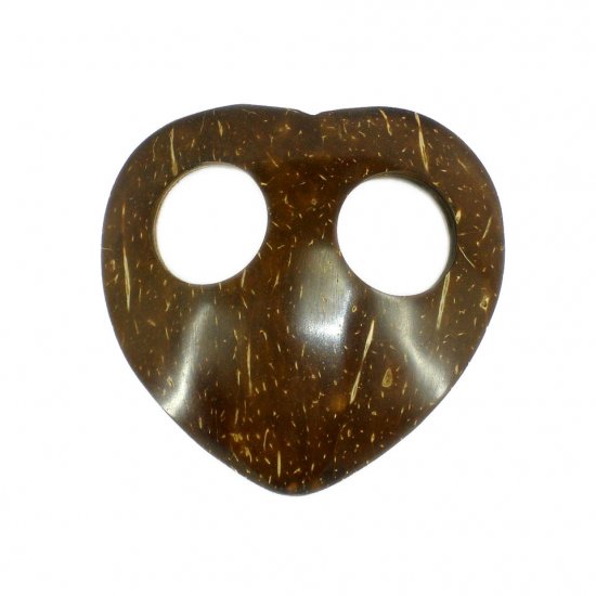 Hand Made Coconut Shell Buckle For Sarong Pareo Scarf (PB140)