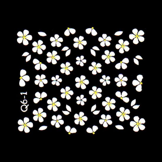 3D Nail Art Decoration Sticker Decal Manicure Floral (NA118)